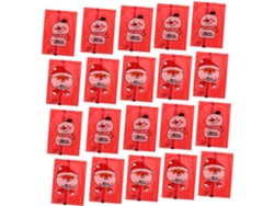 100 Bolsas de Regalo para Dulces Navideños, con Cierre Termosellado, Ideales para Fiestas y Regalos - Gokoco