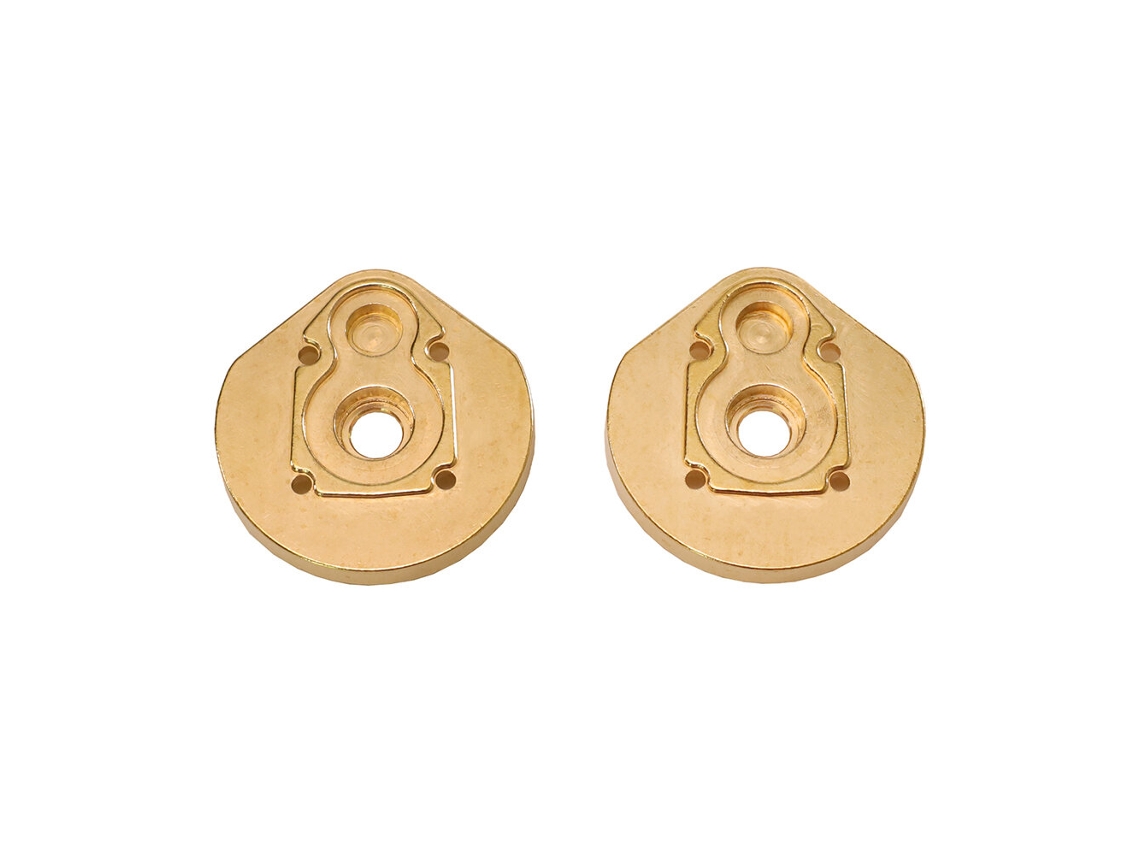 2pcsupgraded New Metal Front And Rear Axles Brass Weights For Mjx H12y 1/12 Rc Car Spare Parts