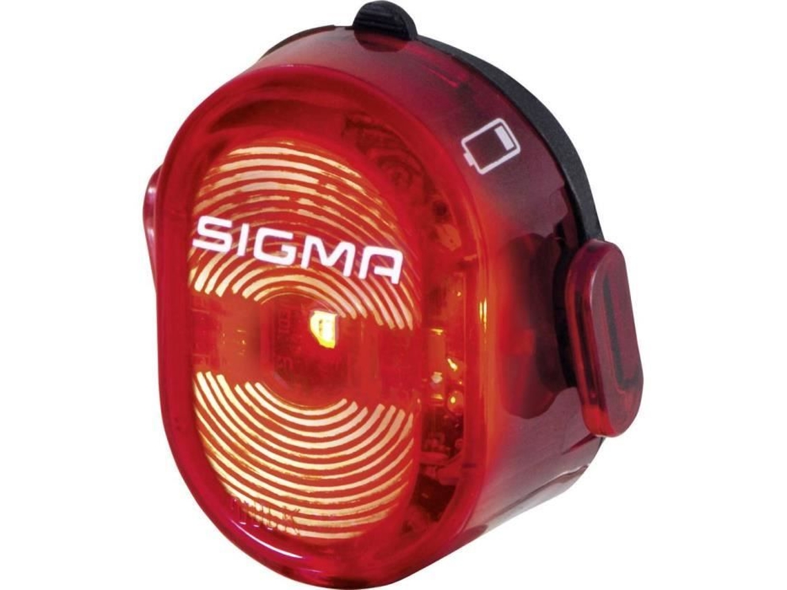 Luz trasera - Sigma - Nugget II - Batería - Roja - Negra