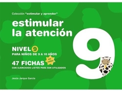 Libro Estimular La Atencion Nº9 de Jesus Jarque Garcia (Español)
