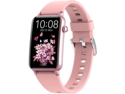 Reloj inteligente Yizhood resistente al agua, monitor de oxígeno en sangre 24/7, pantalla grande de 1,57", monitor de actividad física, sueño, contador de pasos (rosa)