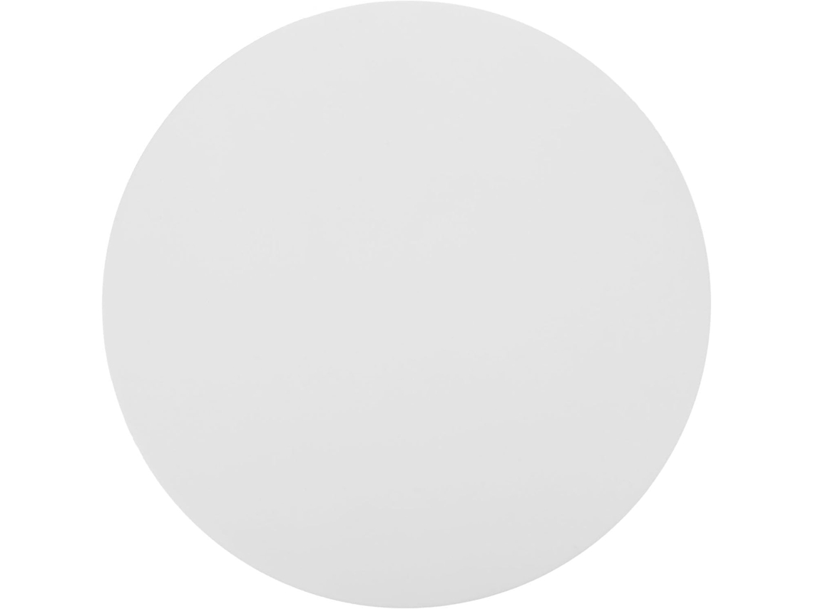 32 Difusor Pantalla Luz Acrílico Redondo Blanco Cm