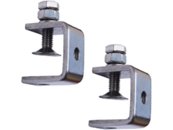 2 Abrazaderas En Forma De C De Acero Inoxidable 30mm Para Mejora Del Hogar Y Reparación Automotriz De Alta Resistencia