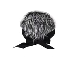 Peluca, sombrero, peluca artificial, diadema divertida, peluca de pelo corto, sombrero para hombres y mujeres, para todas las estaciones.