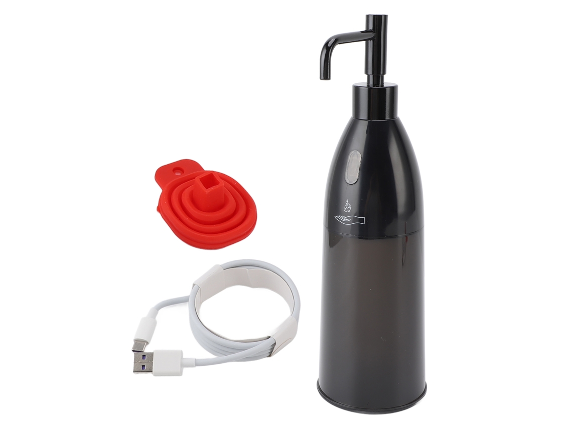 Dispensador automático de jabón espumoso con sensor infrarrojo recargable por USB, dispensador automático de jabón para encimera, para cocina, baño, hotel, Pr