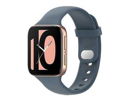Correa De Reloj Inteligente Para Reloj Oppo, Correa De Silicona De 46Mm, Color Cian Roca VENISYMLIS