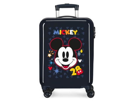 Maleta de Cabina DISNEY Mickey Get Moving Azul (38x55x20cm)