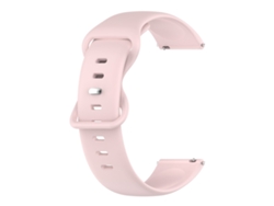 Bracelete Para Samsung Galaxy Watch 4 (40mm/44mm) - Silicone Cor Sólida (20mm) - Rosa