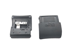 Tapa Negra Para Tarjeta De Memoria Sd Para Cámaras D40 Y D60 Con Metal Y Resorte - Pieza De Repuesto Nueva