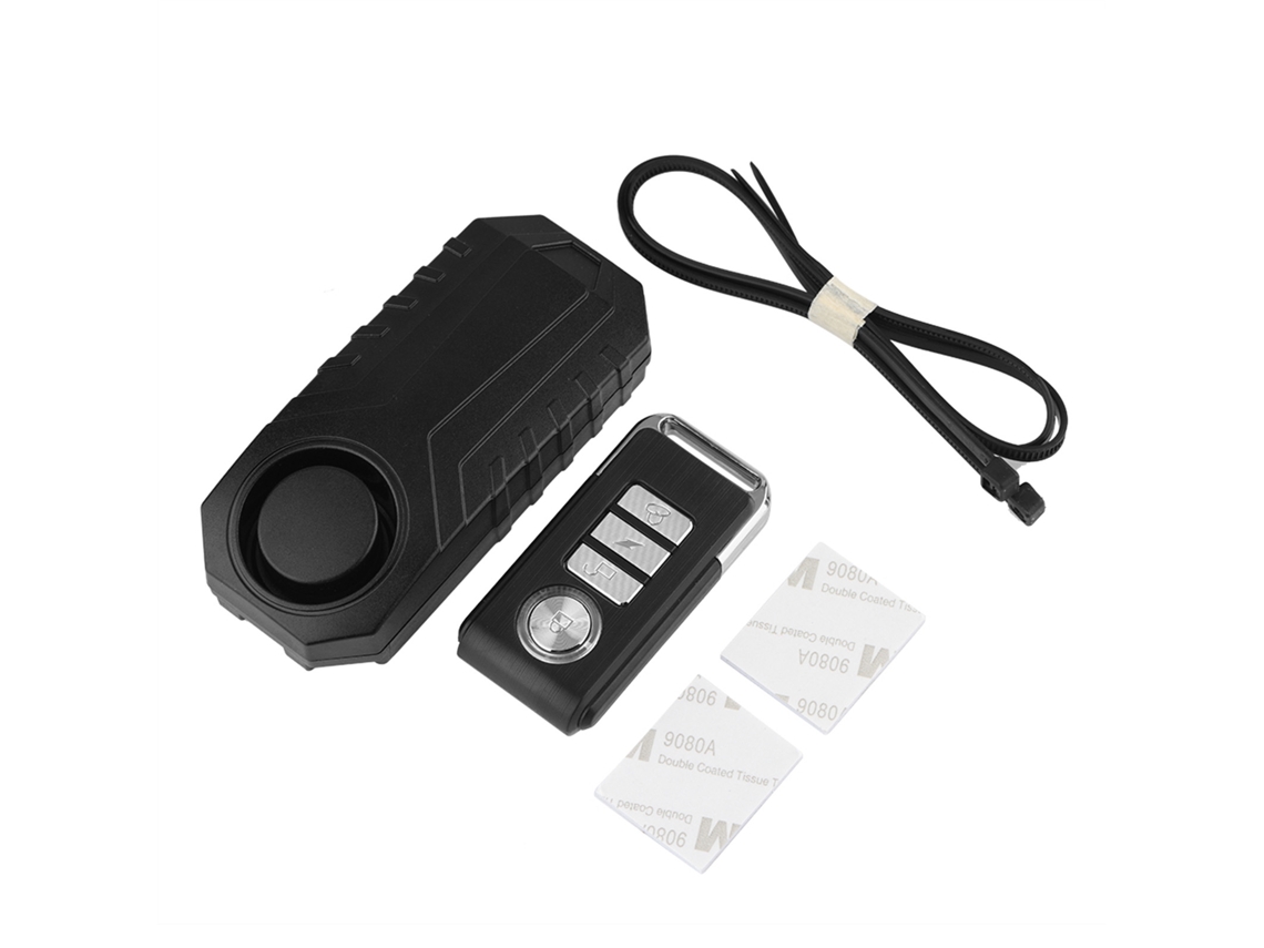 Candado Con Alarma Para Bicicleta Con Mando A Distancia Y Sensor 3d Ip55 113db