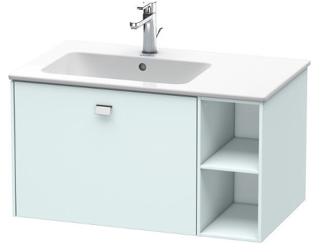 Neceser de pared DURAVIT Brioso 82,0 x 47,9 cm 1 extraíble estantería lateral lavabo a la izquierda para lavabo ME by Starck 234583