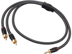 Cable Adaptador Estéreo De 3,5 Mm Y 1,5 M, Perfecto Para Monitores De Estudio Estereofónicos.