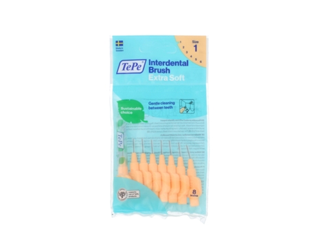 Cepillos interdentales Tepe Naranja Supersuave (8 Unidades)