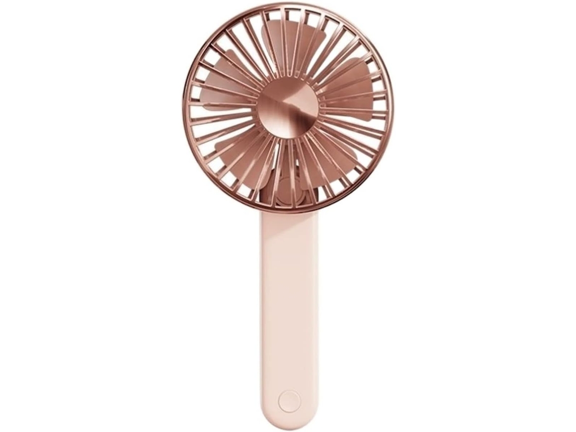 Ventilador de mesa USB portátil para uso doméstico y exterior.