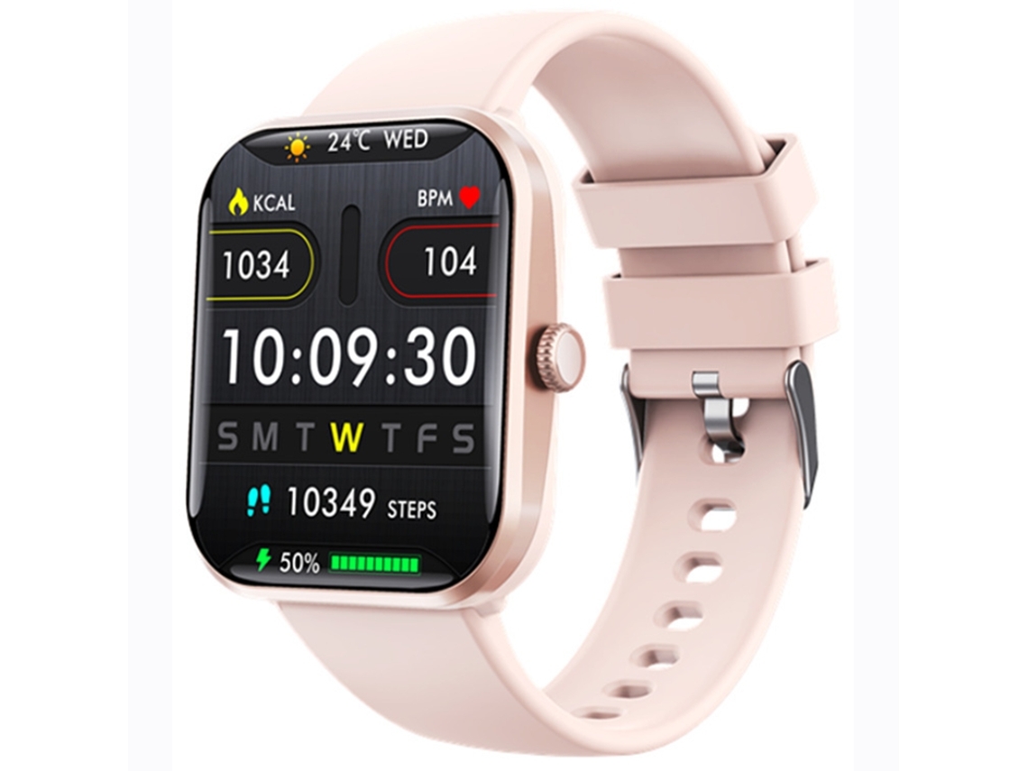 Reloj Inteligente con Monitoreo de Frecuencia Cardíaca, Presión Arterial y Temperatura, Envío de Notificación y Medición de Azúcar No Invasiva N YEMAESRE