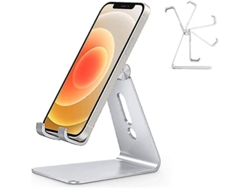 Soporte Ajustable Para Teléfono Móvil, Compatible Con Otros Smartphones, Color Plata.