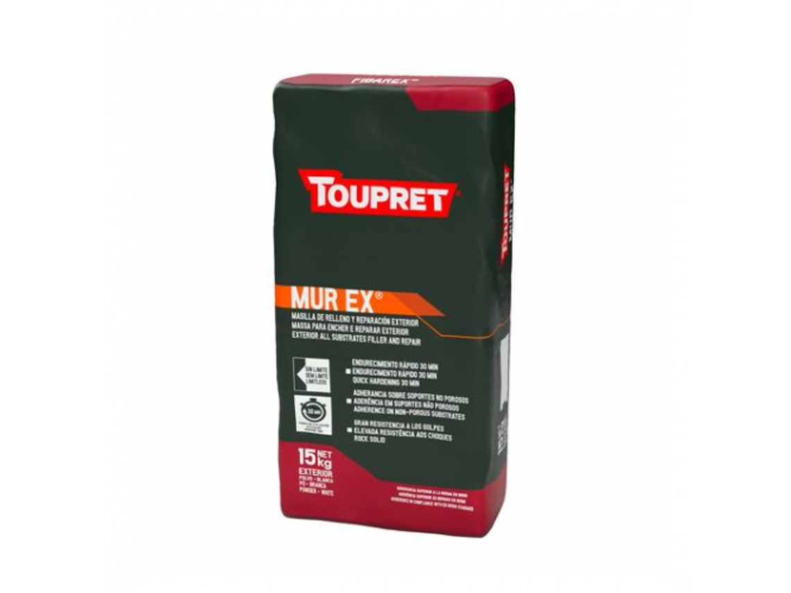 Toupret Murex Masilla Reparacion Exterior 15 Kg