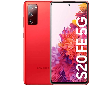 Smartphone SAMSUNG Galaxy S20 FE 5G (6.5'' - 6 GB - 128 GB - Rojo)