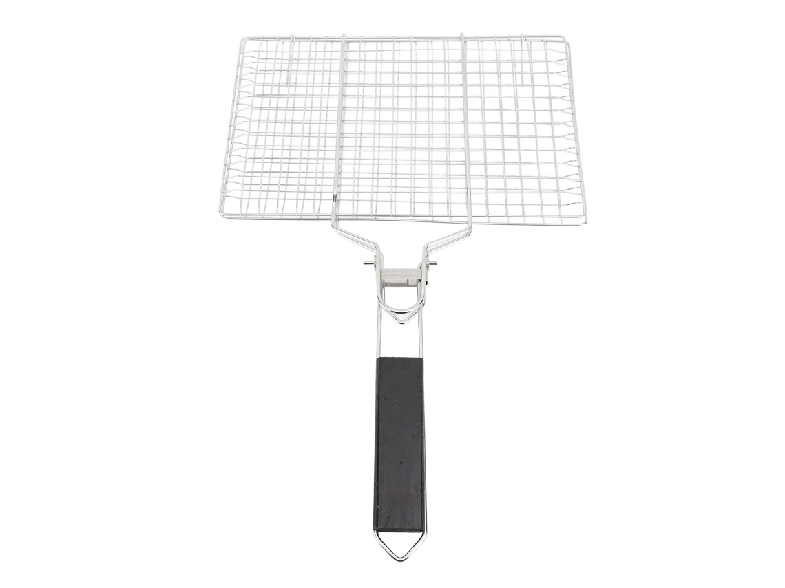 Canasta De Parrilla Plegable De Acero Inoxidable 304 Para Pescado Verduras Carne Accesorios Portátiles De Barbacoa