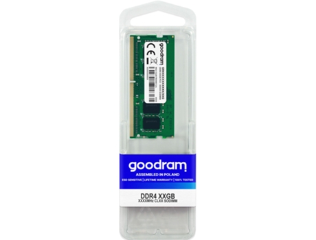Memoria RAM DDR4 GOODRAM (1 x 16 GB - 3200 MHz)