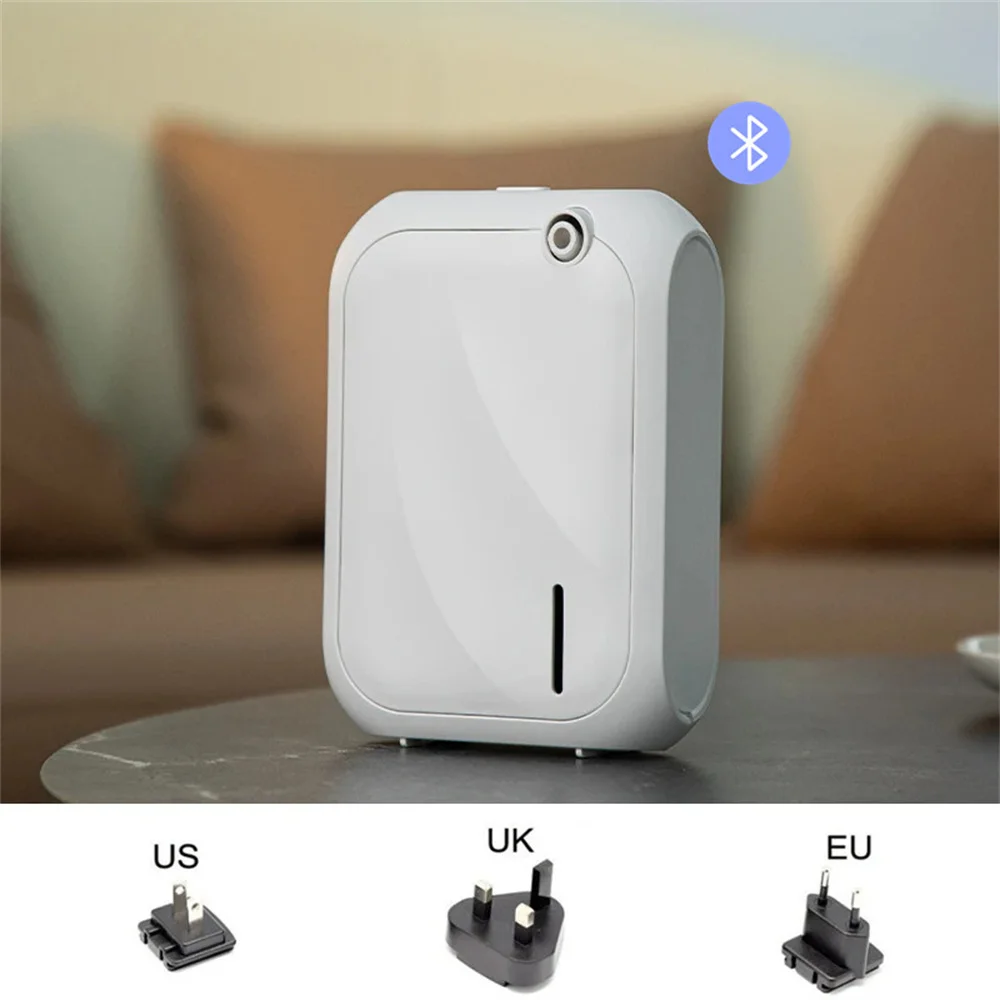 Difusor De Fragancias (bluetooth Blanco), Difusor De Aceites Esenciales, Difusor De Fragancias Para El Hogar, Control Por Aplicación Bluetooth