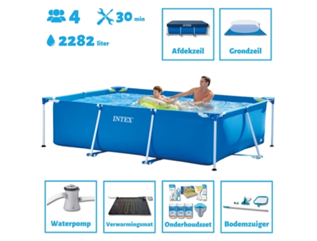 Piscina Tubular INTEX 28271NP-CB97 (2282 L - 160x65cm)