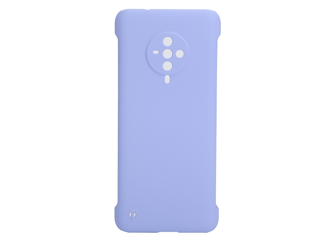 Capa De Telefone Vivo S6 De Plástico Pc Duro De Cor Solida Com Efeito Fosco Amigável À Pele Ultra Fina