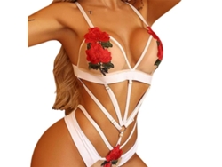 2026-conjunto De Lencería Sexy Para Mujer Con Tanga Transparente Ropa Interior Y Pijama