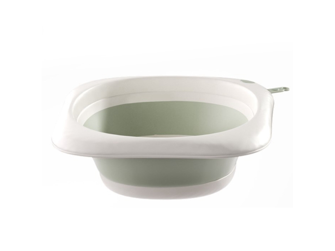 Lavabo De Plástico Plegable Multifuncional Para El Hogar, Camping, Viajes Y Bebés.