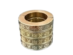 Rebe-4 Piezas Anillos Vintage Hexagonales O Redondos Fabulosos Para Mujer Y Hombre Anillos De Dedo Al Aire Libre