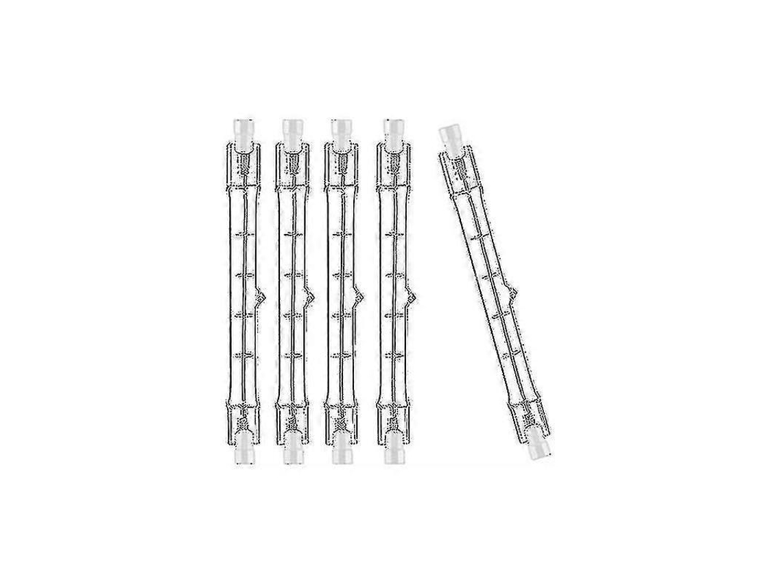 Rebe-bombilla Halógena R7s 118mm 230w 230v Regulable 2700k 3100lúmenes Base Doble Para Iluminación Hogar Tienda Oficina