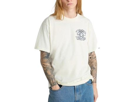 Camiseta de Hombre VANS Sapatos Whats Inside Tecido Blanco (L)