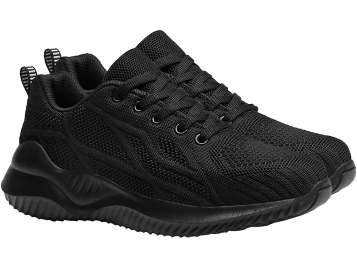 Zapatillas para correr, zapatillas deportivas para hombre, ajuste ancho, zapatillas casuales con estilo, caña baja