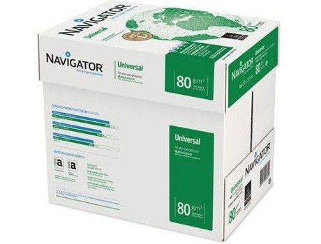 Caja de Papel NAVIGATOR Universal A4 80g (6 Resmas)