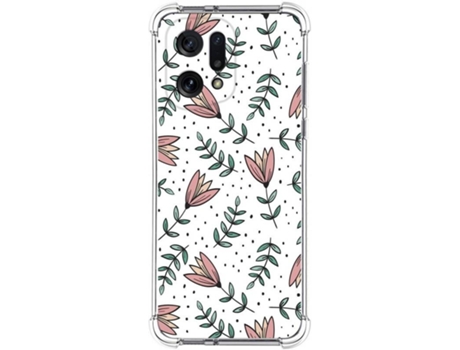 Carcasa para Oppo Find X5 5G TUMUNDOSMARTPHONE Dibujos Antigolpes Flores 01 Multicolor