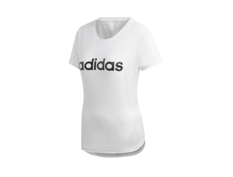 Camiseta ADIDAS PERFORMANCE Mujer (Poliéster - Blanco - S)