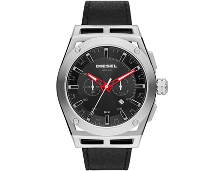 Reloj DIESEL Hombre (Cuero - Negro)