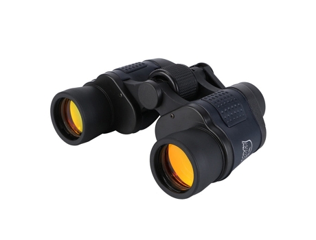 Prismaticos de Caza Profesional SLOWMOOSE HD Telescopio Visión Nocturna 60x60