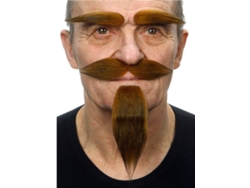 Barba VIVING Fu Manchu (Marrón)