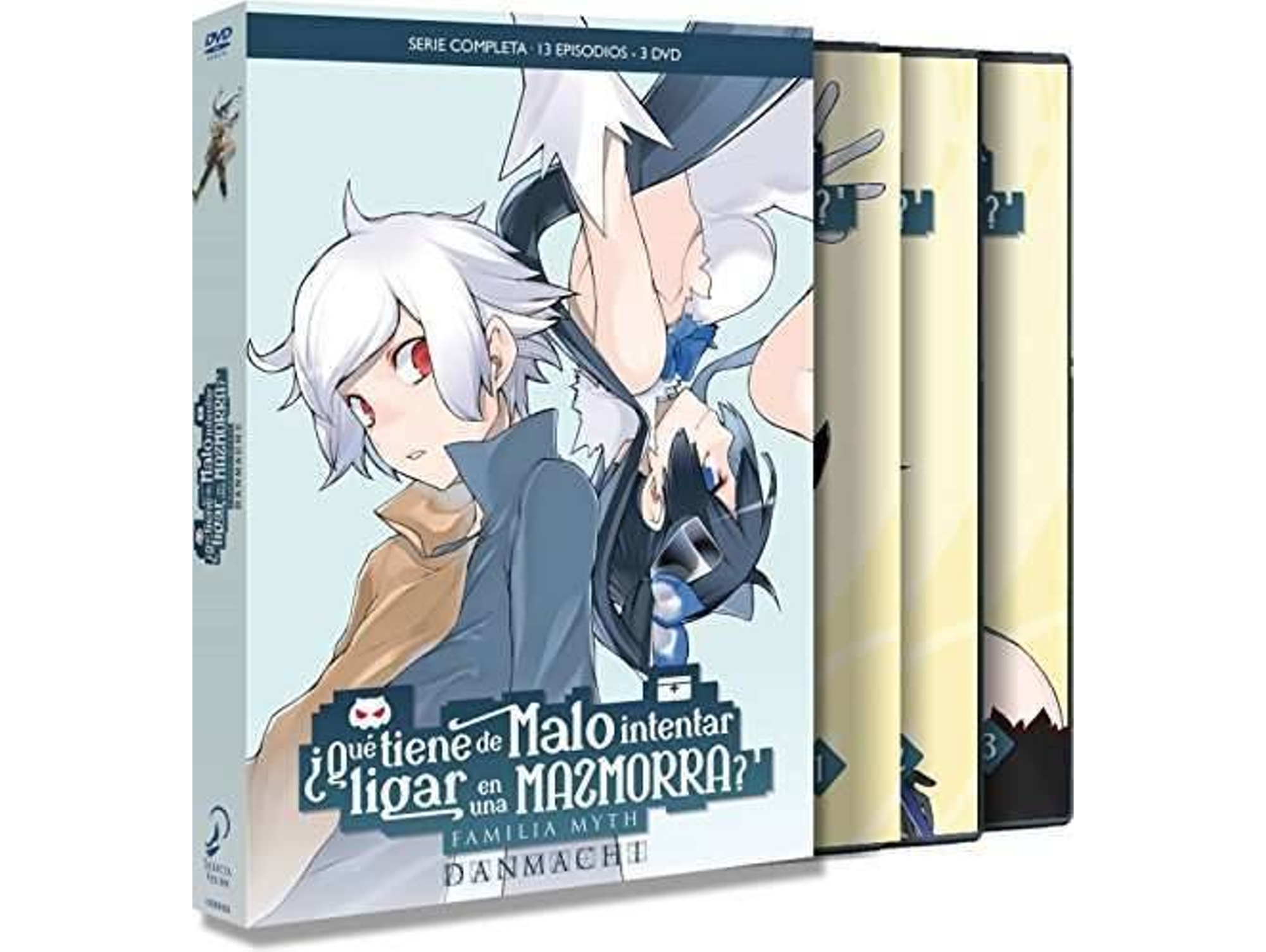 DVD Danmachi Qué Tiene De Malo Intentar Ligar En Una Mazmorra