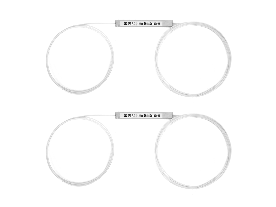 2 Unidades De Divisor Plc De Fibra Óptica Desnuda Sin Conector, Monomodo, Para Gestión De Energía, Periféricos De Computadora.
