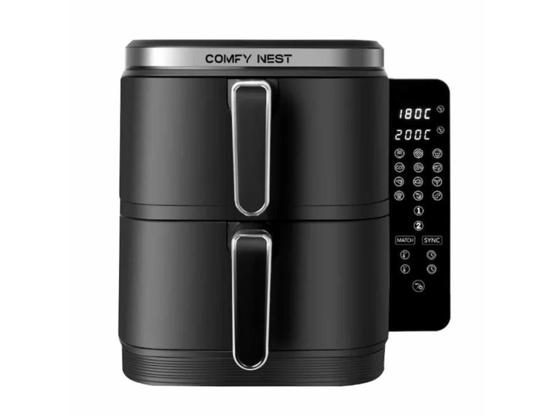 Freidora de Aire Caliente Doble Cesta Vertical 11l 2800w Comfy Nest CN06177 Royalty Line