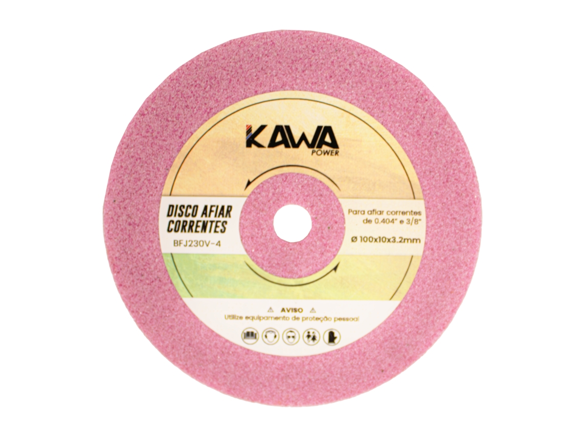 Kawapower Disco Para Afilador De Cadenas Ø 100 X 10 X 3,2 Mm