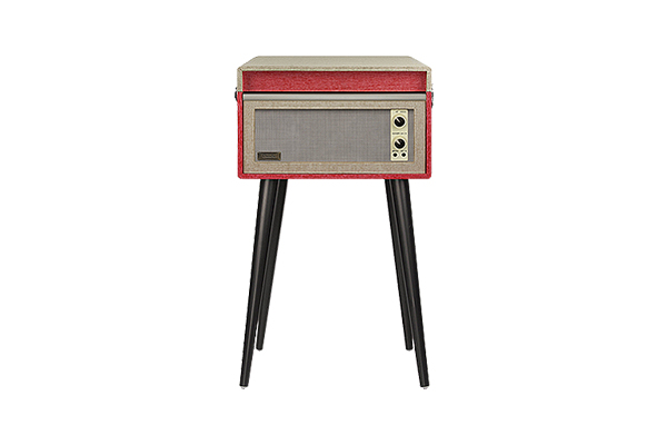 Crosley Bermuda Vintage red tocadiscos rojo cr6233are