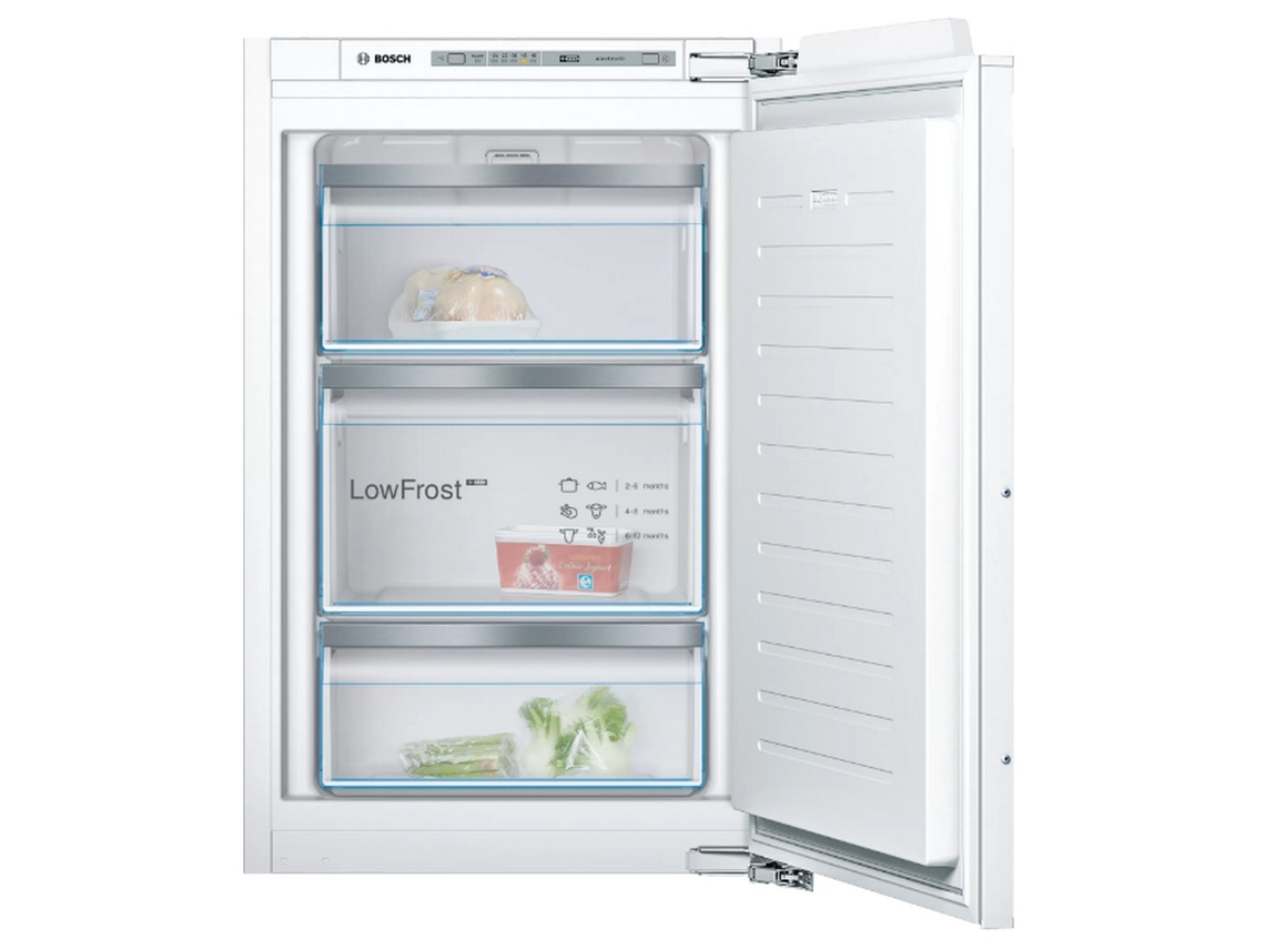 Congelador Vertical Integrable BOSCH GIV21AFE0 (84.7 cm - 97 L - Blanco)