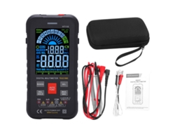 Multímetro Digital Inteligente Ht116 Con Pantalla Led Para Medir Voltaje, Corriente, Resistencia Y Temperatura.