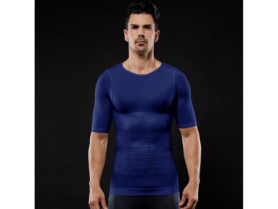2026-camiseta Moldeadora Para Hombres Compresión Adelgazante Abdomen Top Deportivo Shapewear