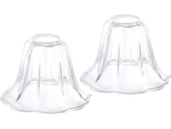 Juego De 2 Lámparas De Techo De Cristal E27 Para Dormitorio