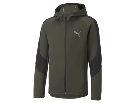 Chaqueta de Chándal para Hombre de Multisports PUMA (16 años - Verde)
