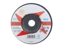 10 Discos De Lijado Circulares De Resina Para Pulir Y Lijar Metal Con Amoladora Angular (100x6x16mm)